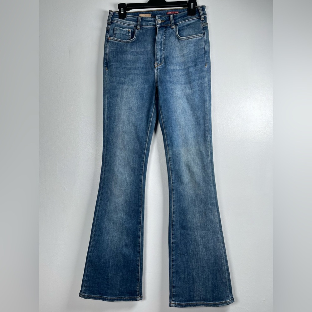 Pilcro by Anthropologie Women’s High Rise Bootcut Jeans Size 27 Tall Blue
